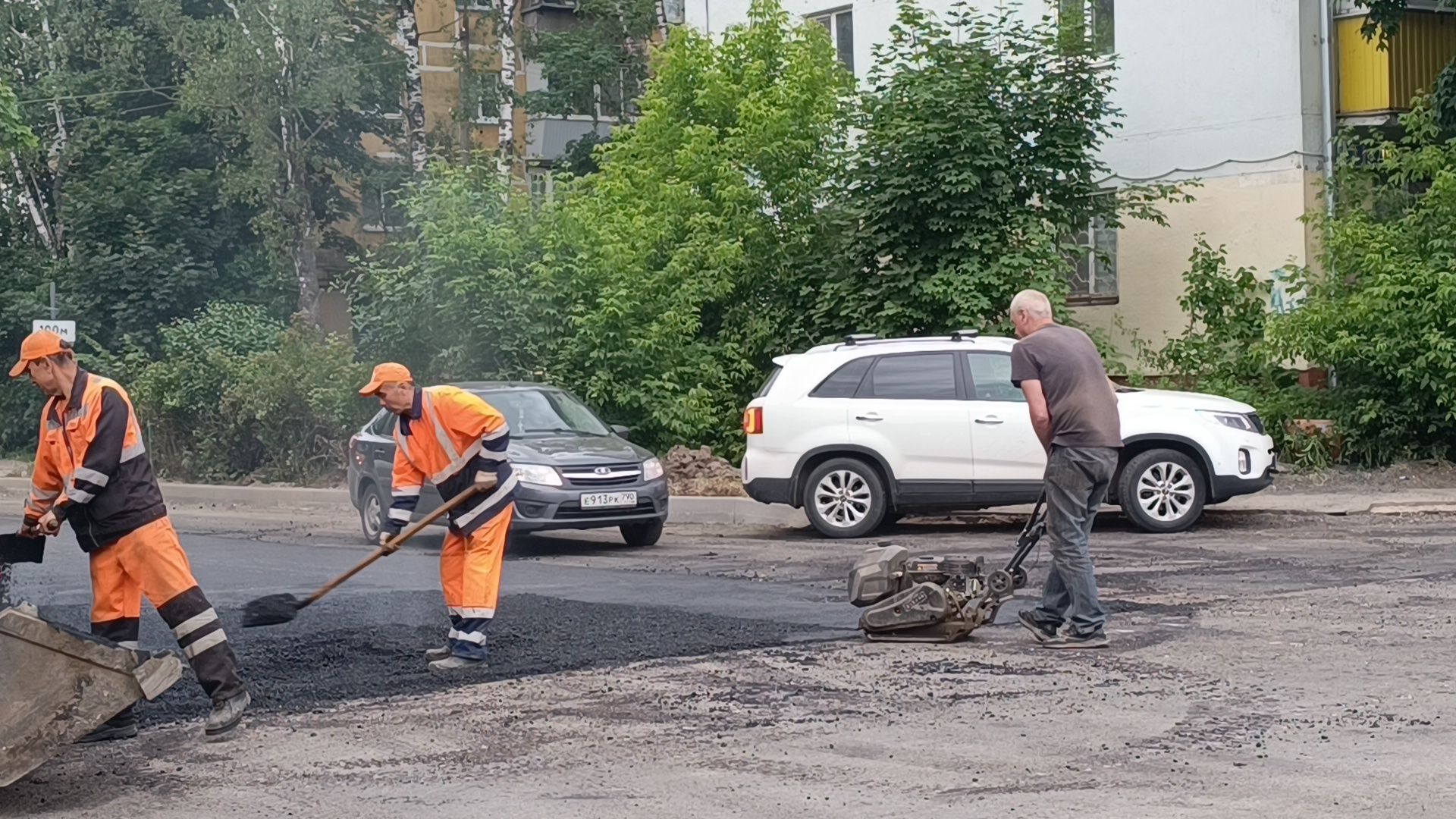 дорога, лобня, ремонт дорог,