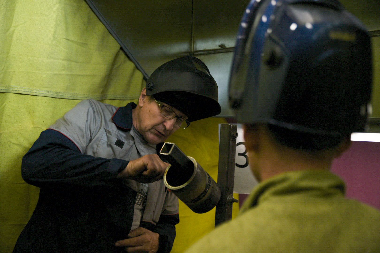 бронницы, автомобильно-дорожный колледж, демонстрационный экзамен , сварщик ,