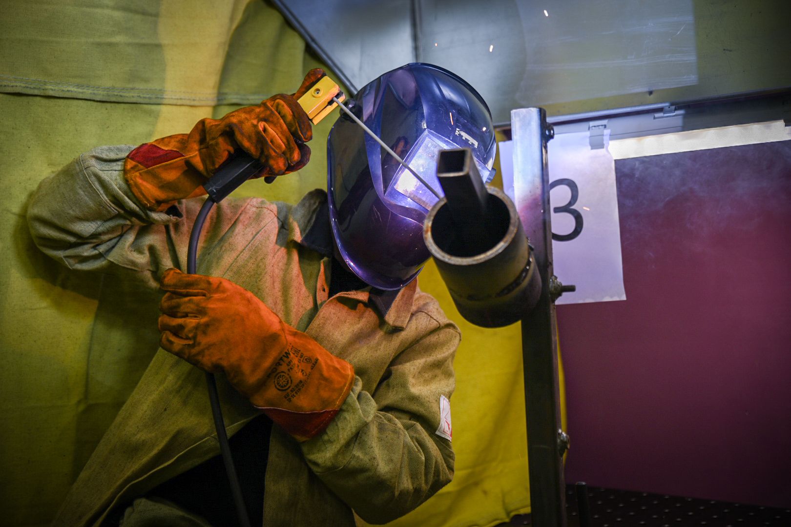 бронницы, автомобильно-дорожный колледж, демонстрационный экзамен , сварщик ,