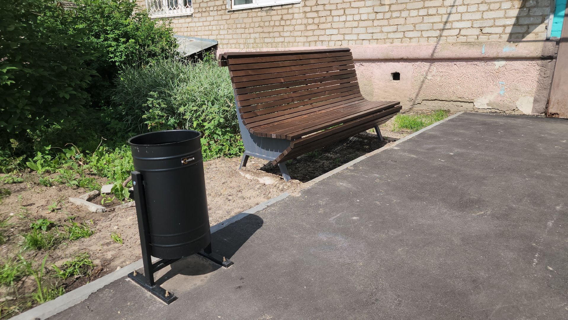 благоустройство дворов, орехово-зуевский округ, малая дубна,