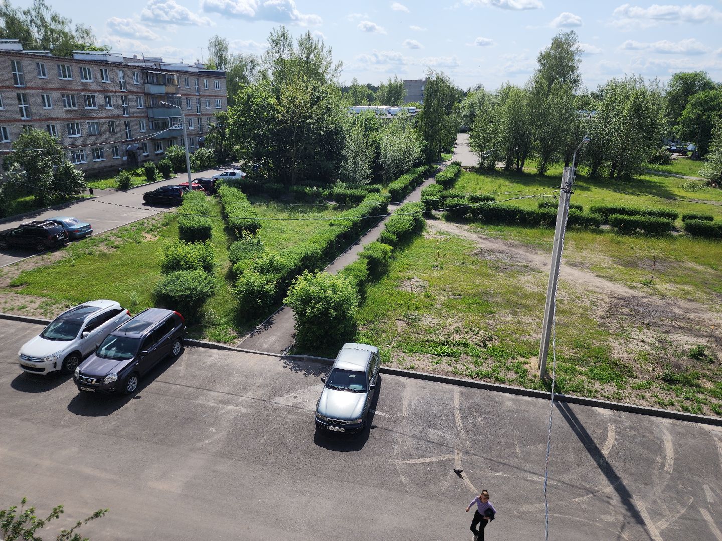 благоустройство дворов, орехово-зуевский округ, малая дубна,