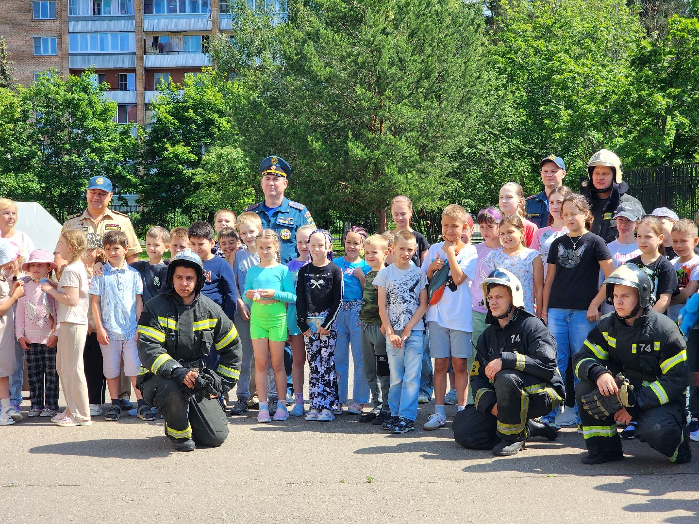 дубна, лицей 6, мчс россии, летний лагерь при школе,