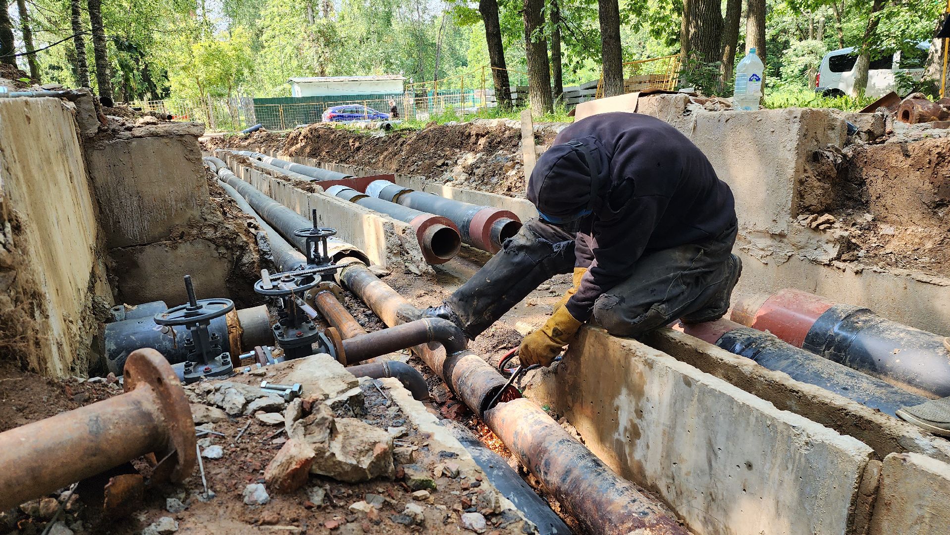 истра, капремонт теплотрассы, жкх,