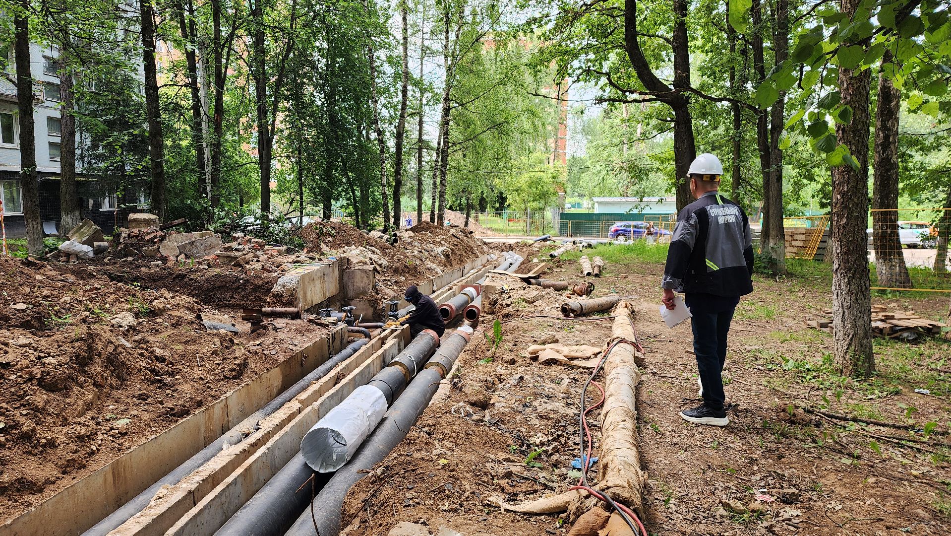 истра, капремонт теплотрассы, жкх,