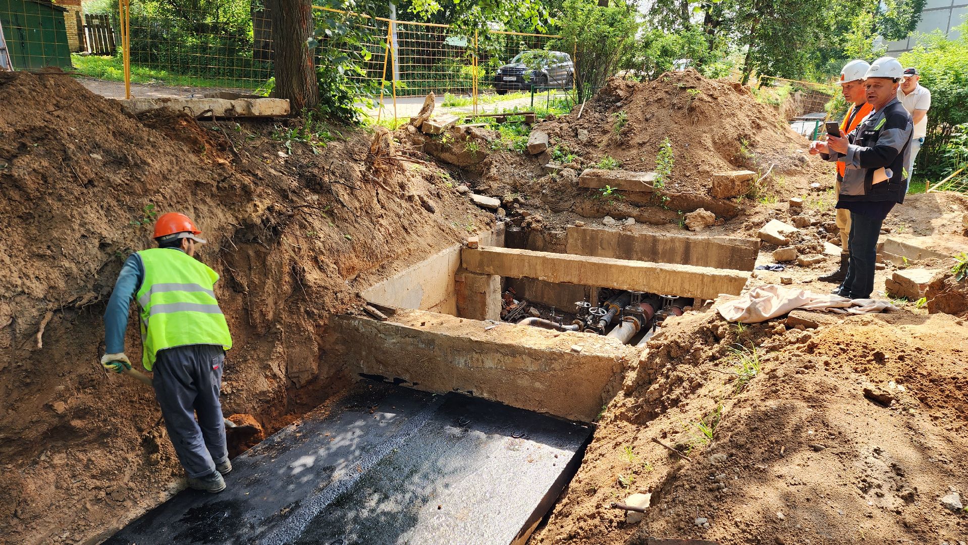 истра, капремонт теплотрассы, жкх,