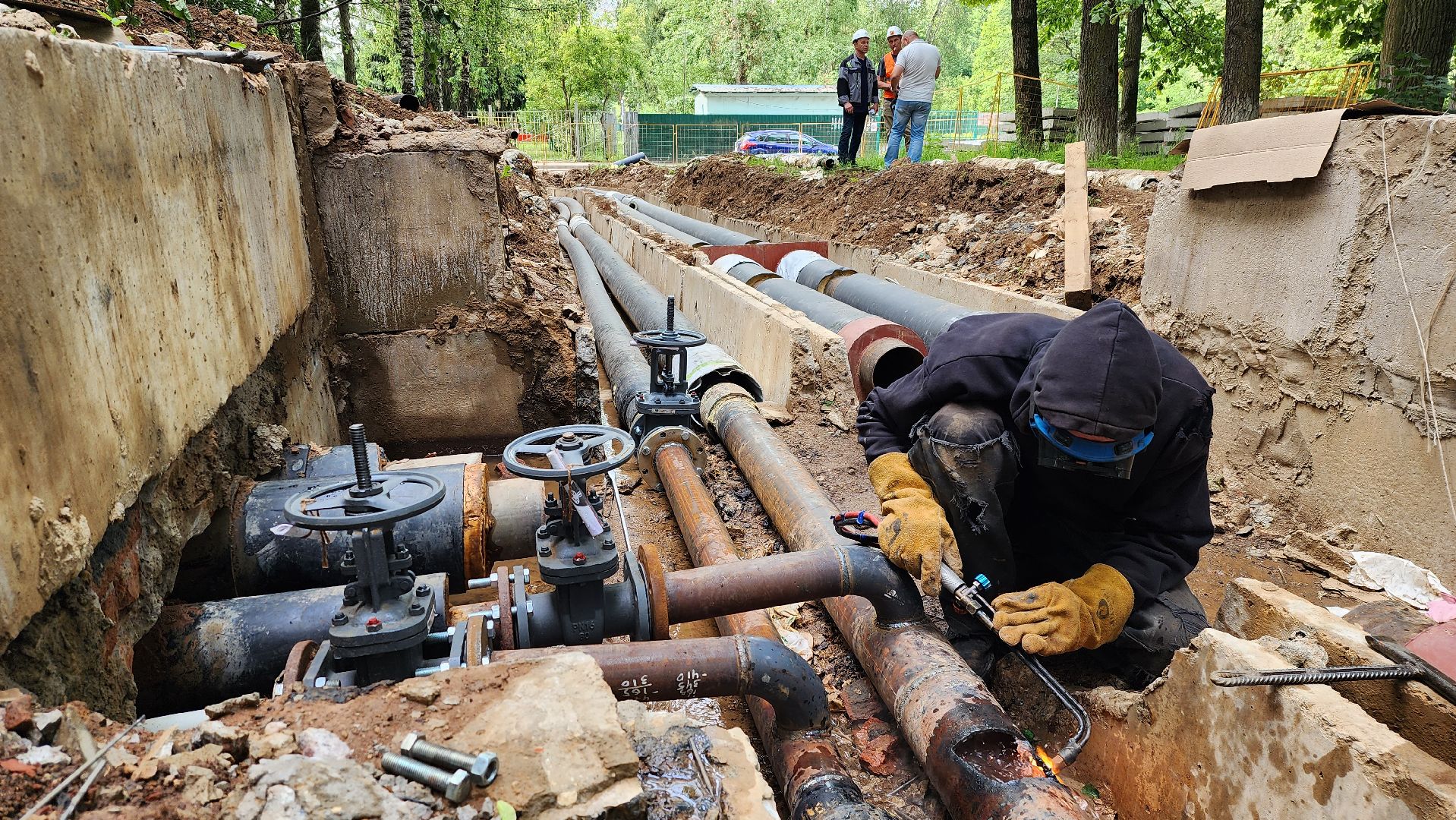 истра, капремонт теплотрассы, жкх,