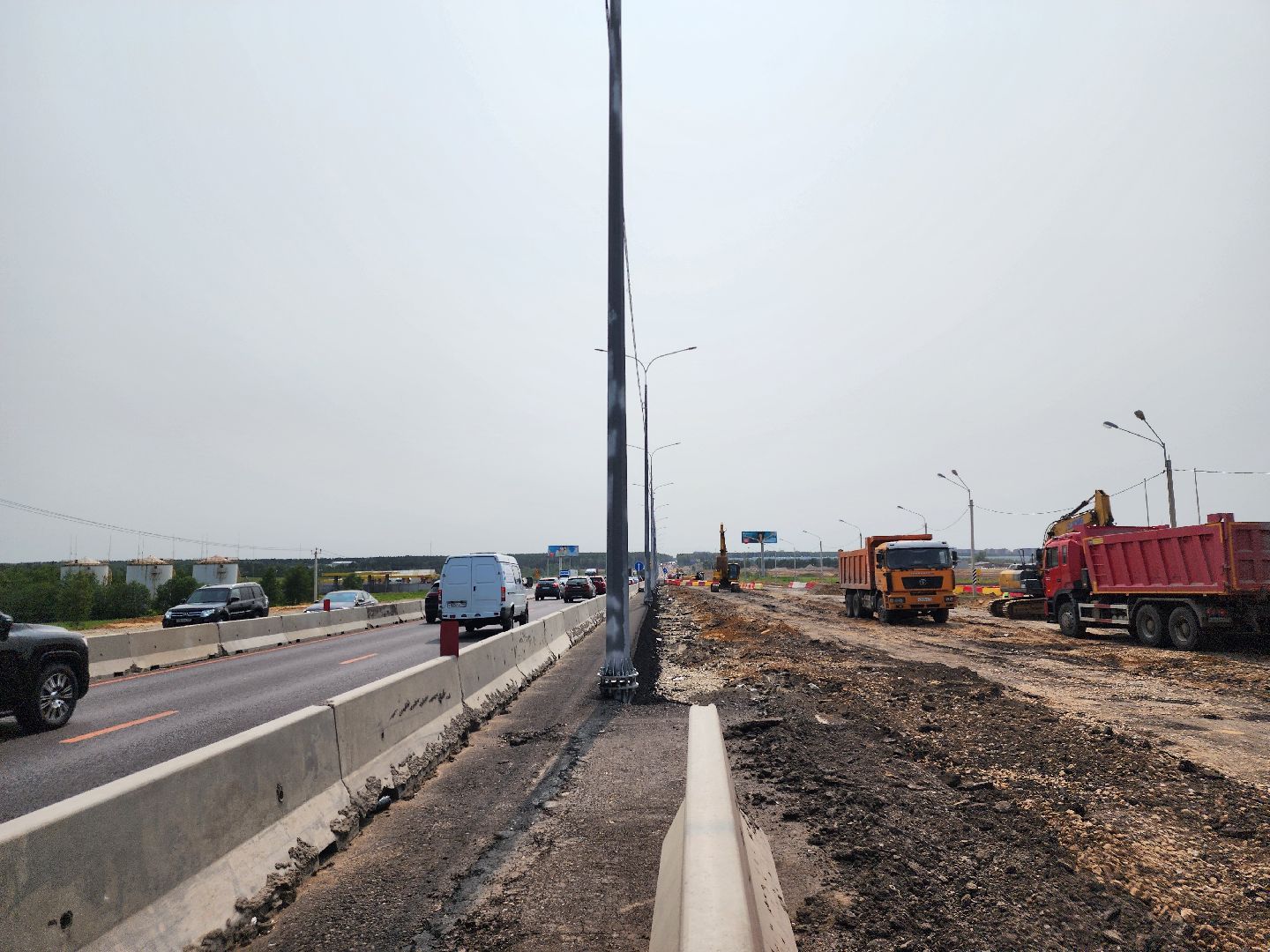 пушкинский городской округ, м-8 холмогоры, Реконструкция моста, Ярославское шоссе,