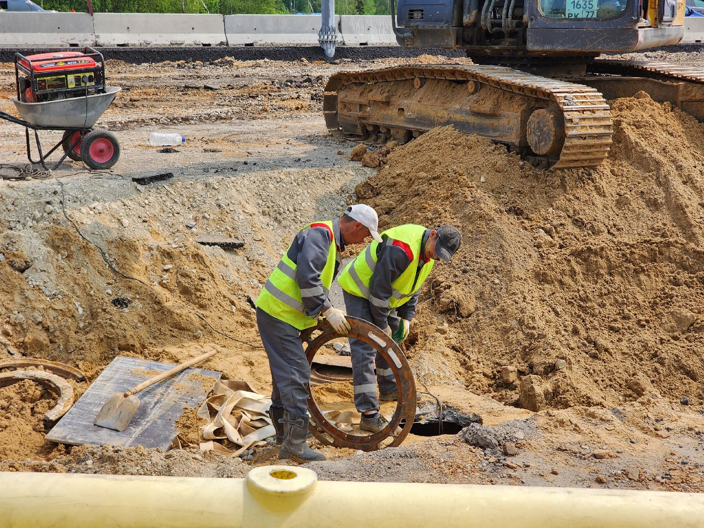 пушкинский городской округ, м-8 холмогоры, Реконструкция моста, Ярославское шоссе,
