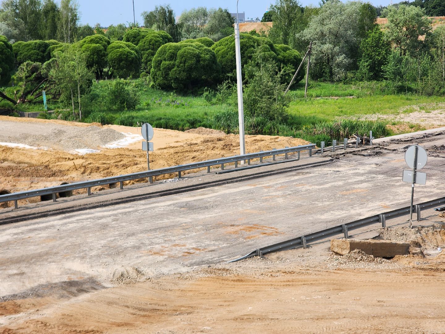 пушкинский городской округ, м-8 холмогоры, Реконструкция моста, Ярославское шоссе,