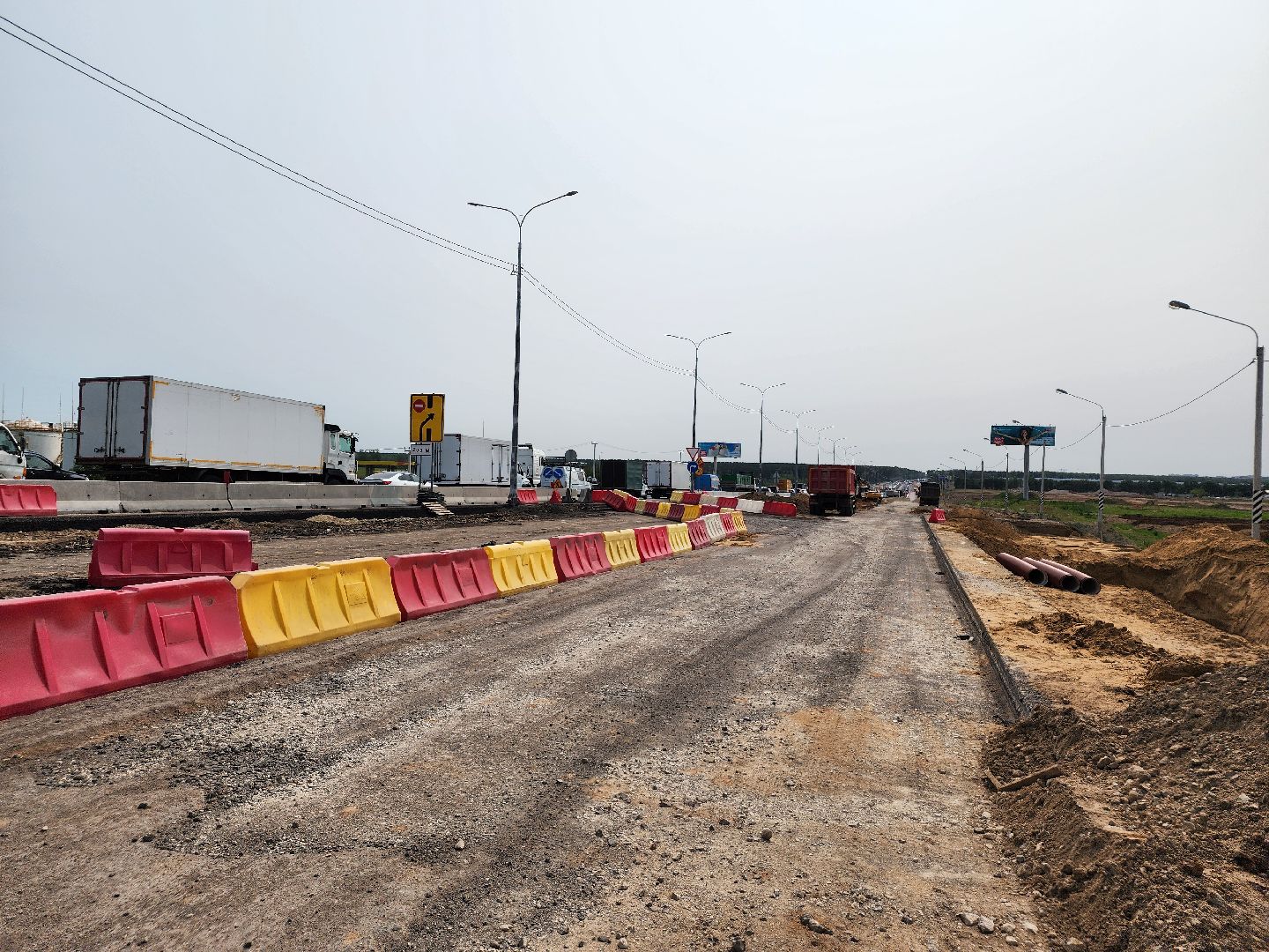 пушкинский городской округ, м-8 холмогоры, Реконструкция моста, Ярославское шоссе,