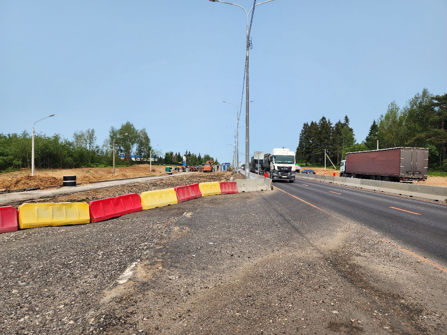 пушкинский городской округ, м-8 холмогоры, Реконструкция моста, Ярославское шоссе,