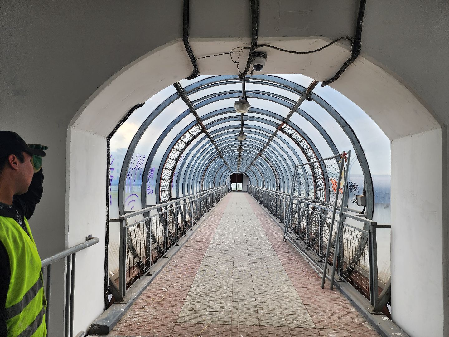 долгопрудный, благоустройство, надземные переходы, остановки,остановка общежитие, остановка кладбище,