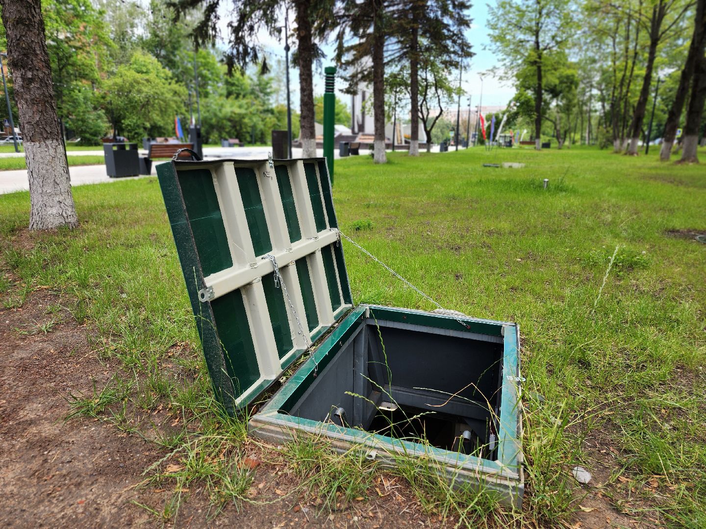 фонтаны, уборка города, фрязино, площадь победы,