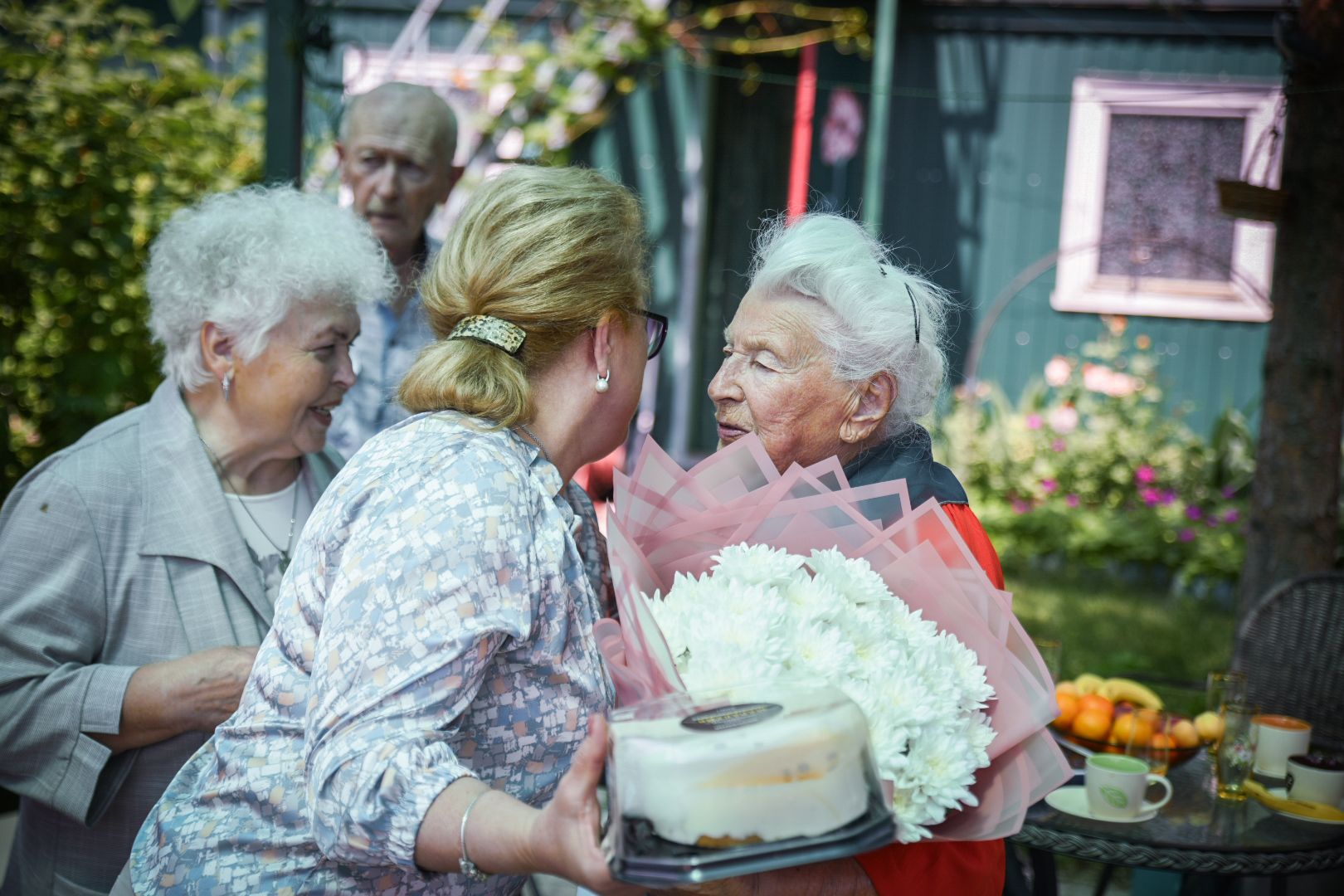 бронницы, день рождения ветерана вов, ветерану 103 года , валентина копосова,