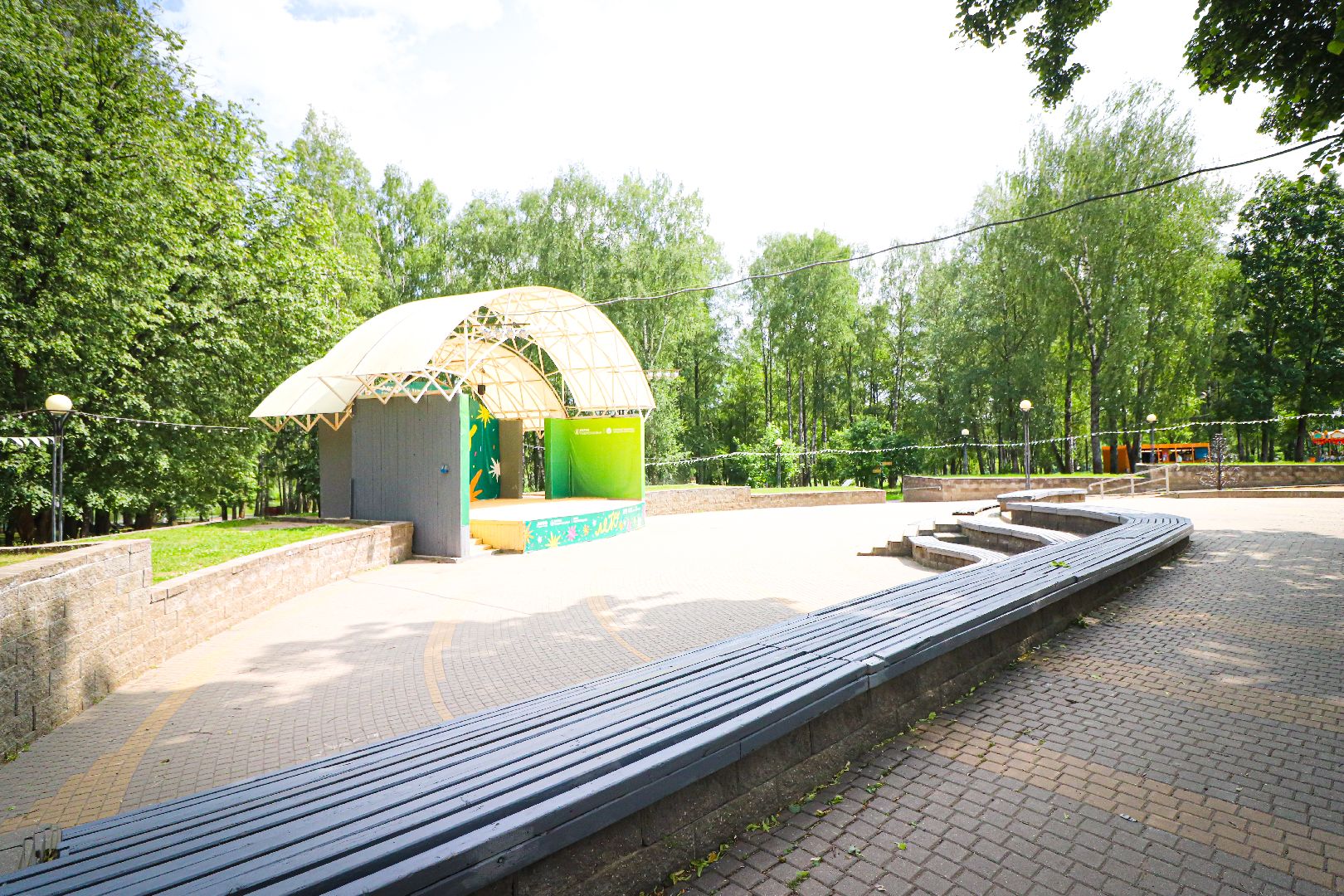 клин, парки подмосковья, покос травы, благоустройство,