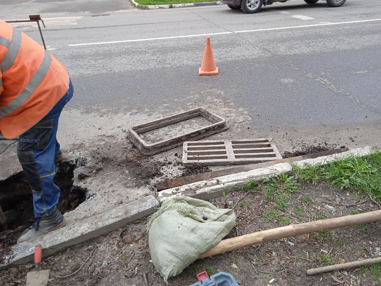 ливневая, канализация, ливнёвка, дренажные, колодцы, ремонт, Жуковский