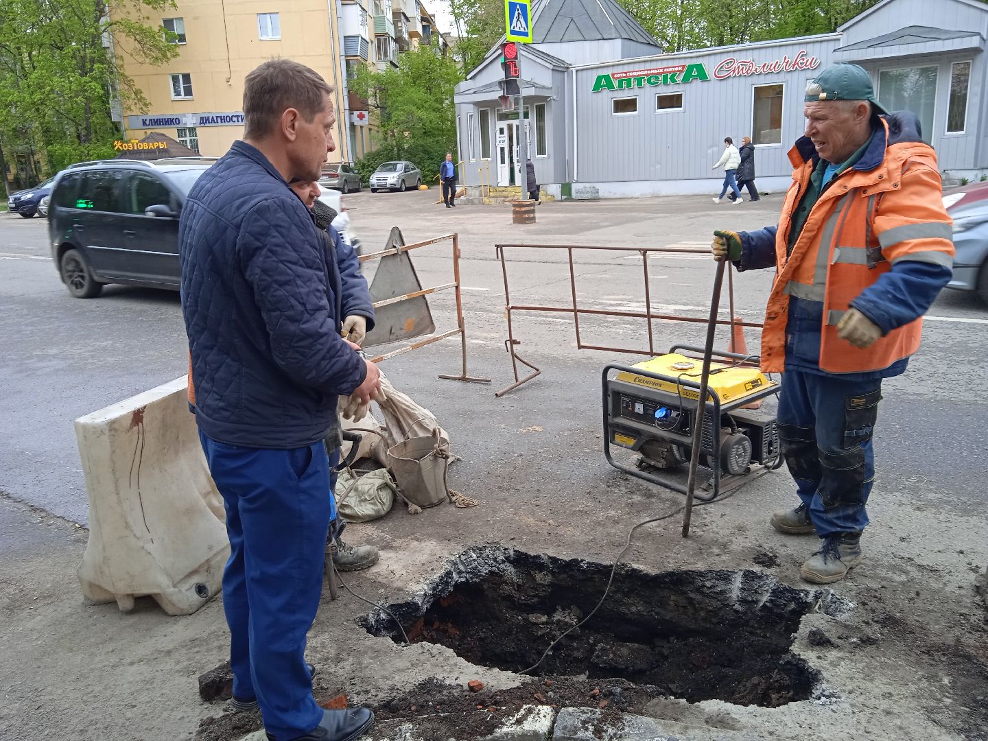 ливневая, канализация, ливнёвка, дренажные, колодцы, ремонт, Жуковский