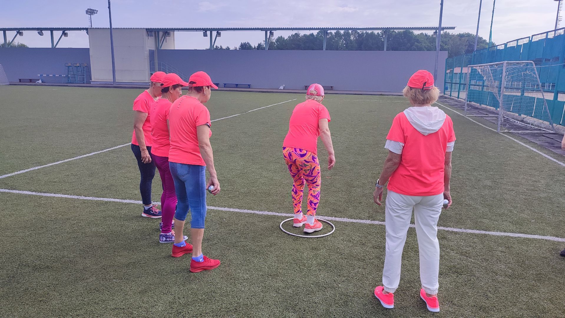 кашира, выездная администрация, спорт, петанк, активное долголетие, спортивная площадка, зож,