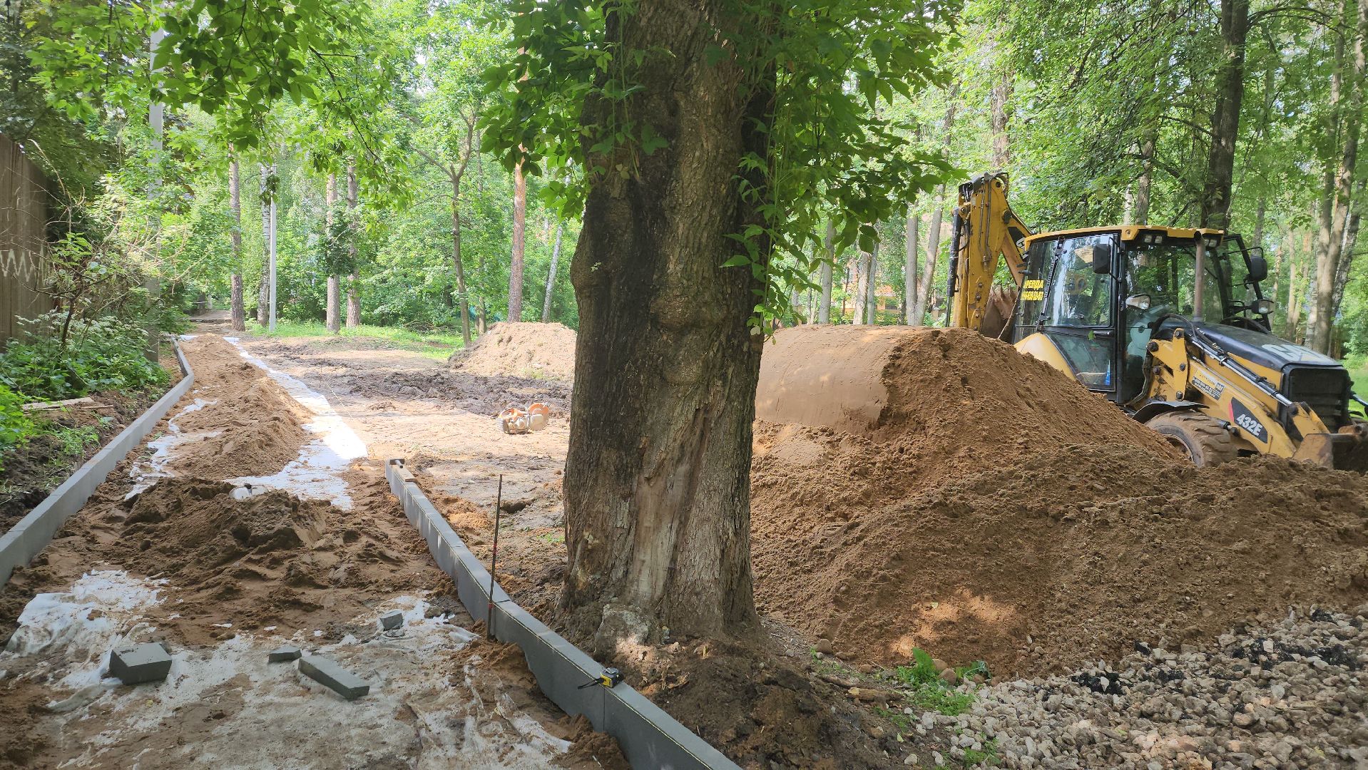 пушкино, вертикалки, благоустройство, пешеходная дорожка, пешком в подмосковье,асфальтовое покрытие, бортовой камень, тротуар,