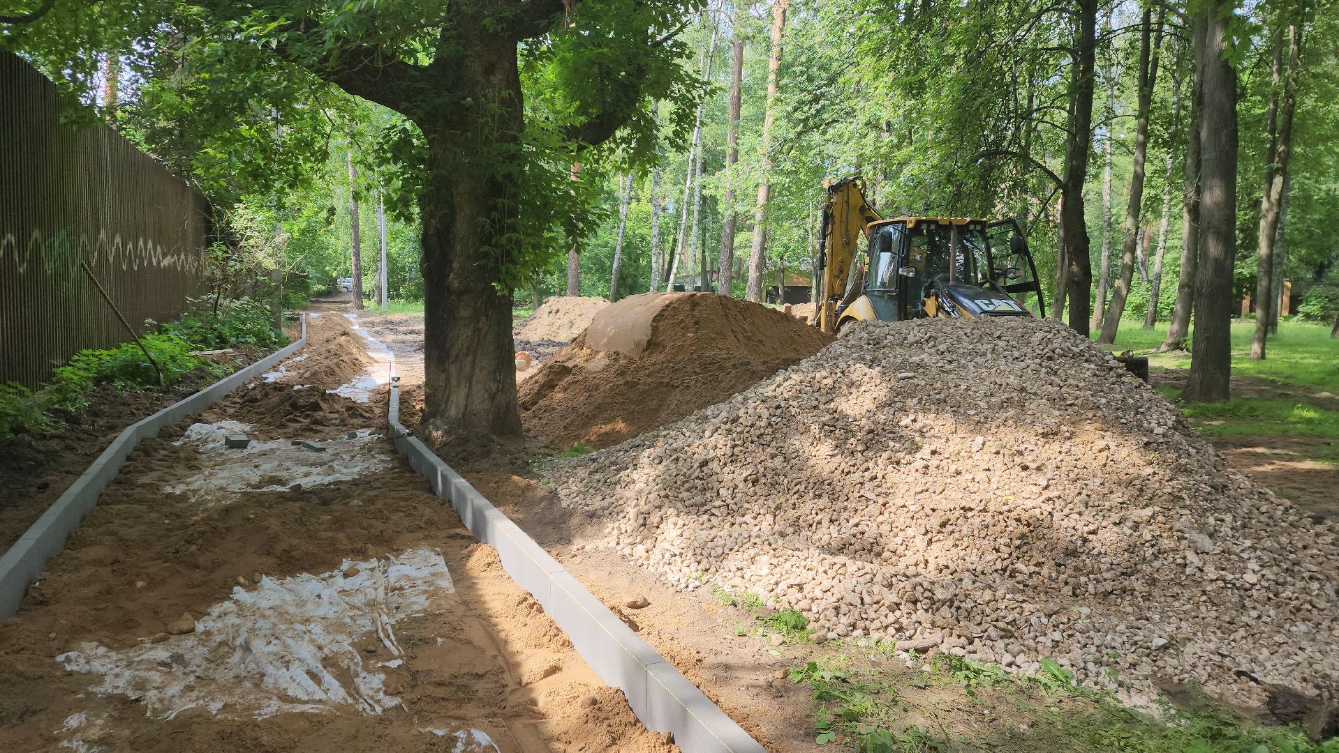пушкино, вертикалки, благоустройство, пешеходная дорожка, пешком в подмосковье,асфальтовое покрытие, бортовой камень, тротуар,