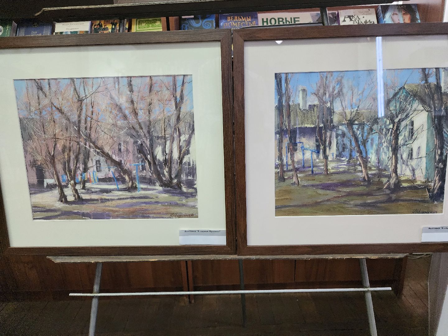 фрязино, художественная выставка, библиотека, пленэры,
