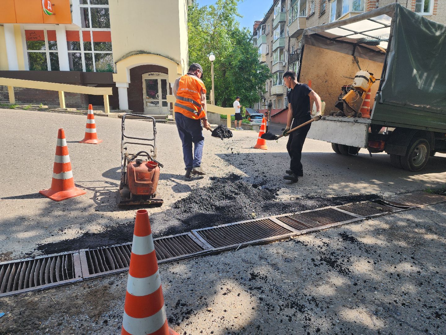 красноармейск, городской округ пушкинский, ливневая канализация, ремонт,
