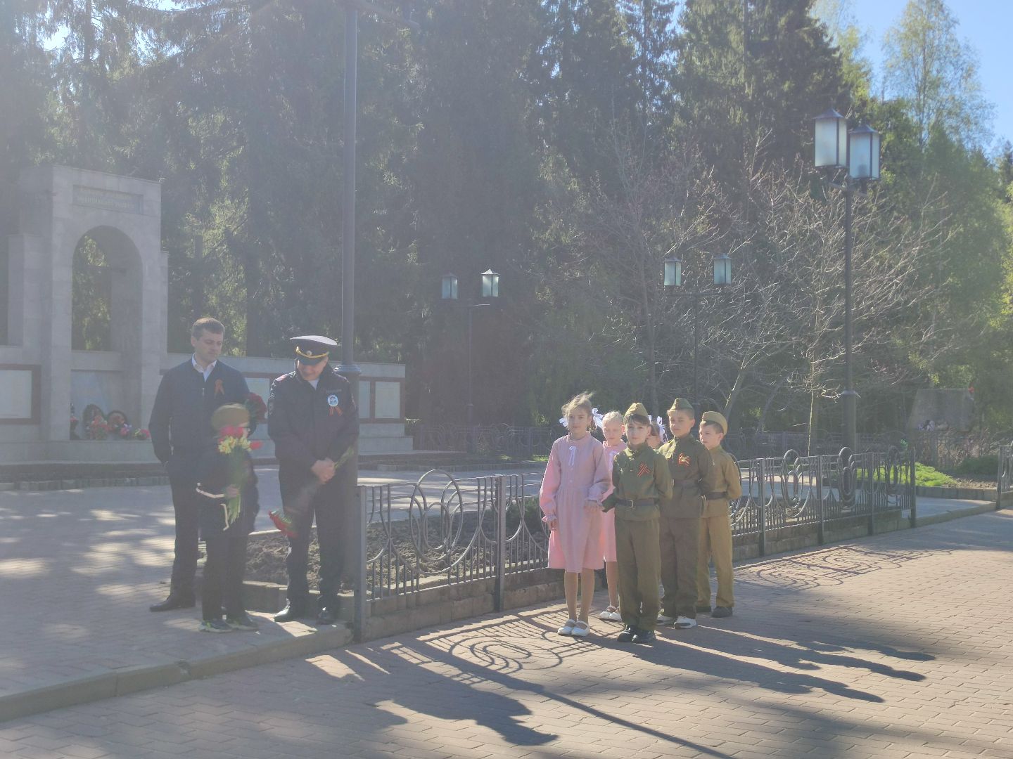 Вахта памяти, школьники, мемориал, Дубна