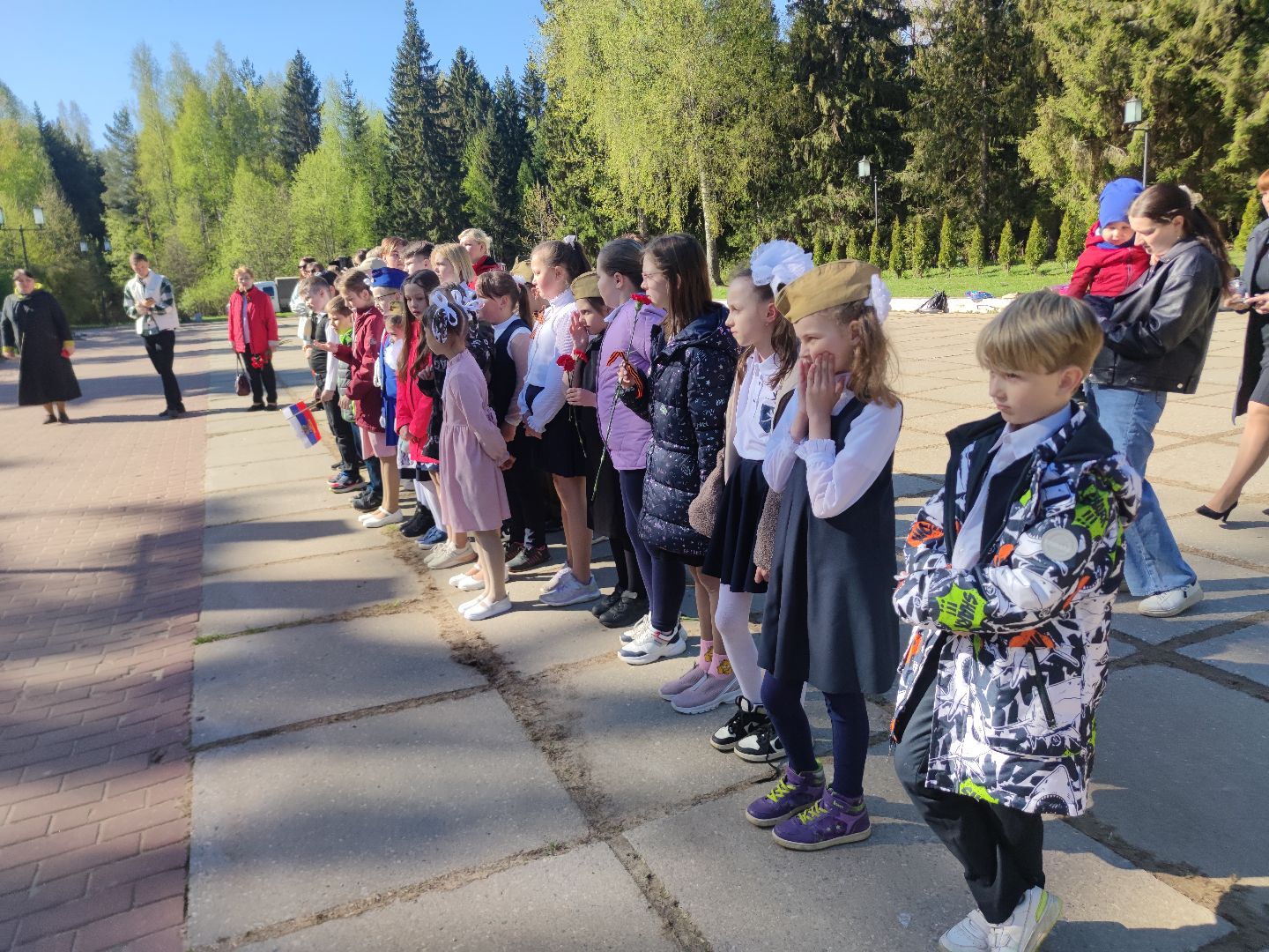 Вахта памяти, школьники, мемориал, Дубна