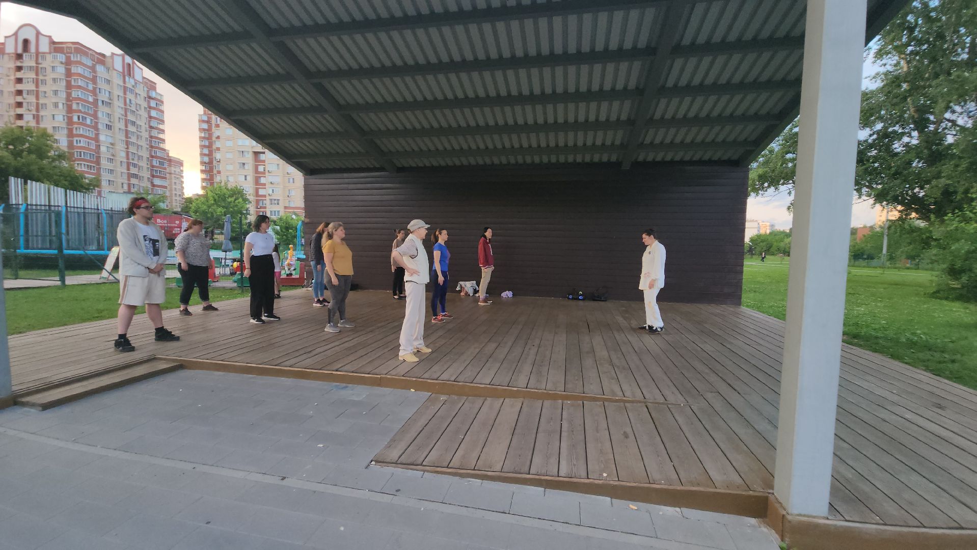 долгопрудный, парки, центральный парк, цигун, федерация цигун россии, здоровье, долголетие,