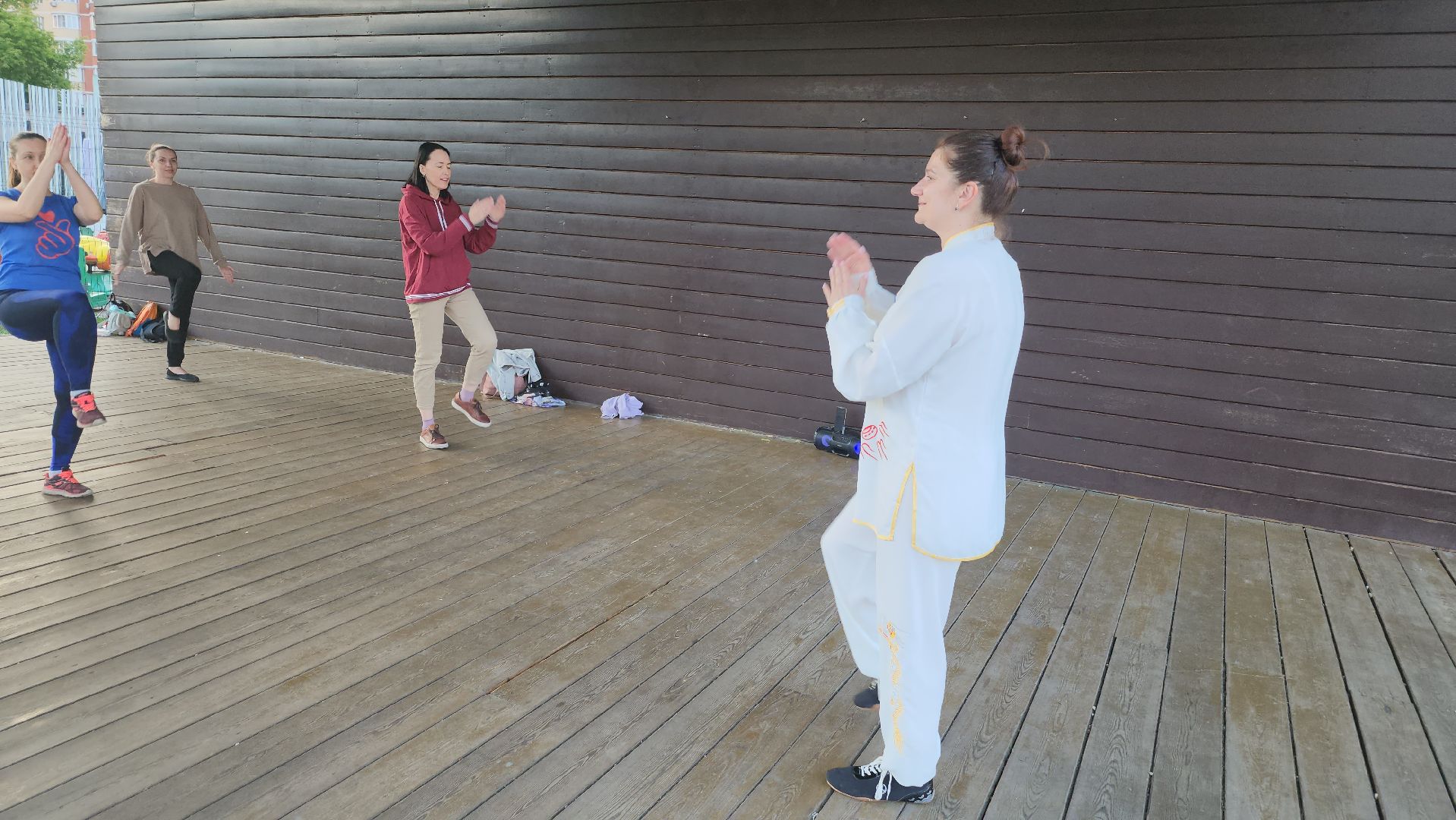 долгопрудный, парки, центральный парк, цигун, федерация цигун россии, здоровье, долголетие,