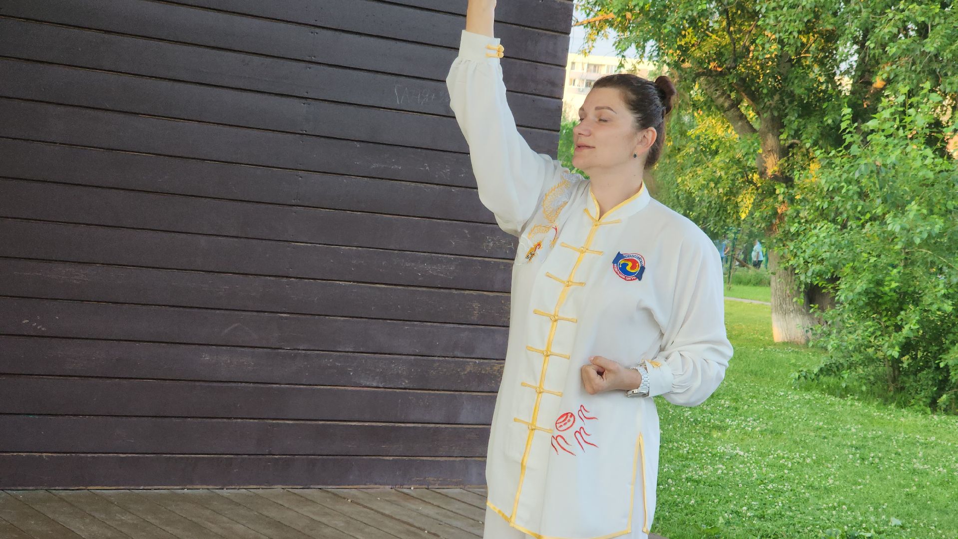 долгопрудный, парки, центральный парк, цигун, федерация цигун россии, здоровье, долголетие,