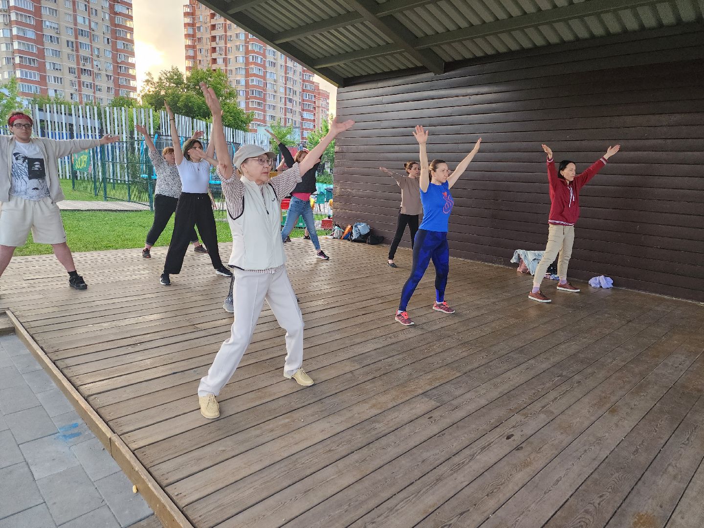долгопрудный, парки, центральный парк, цигун, федерация цигун россии, здоровье, долголетие,