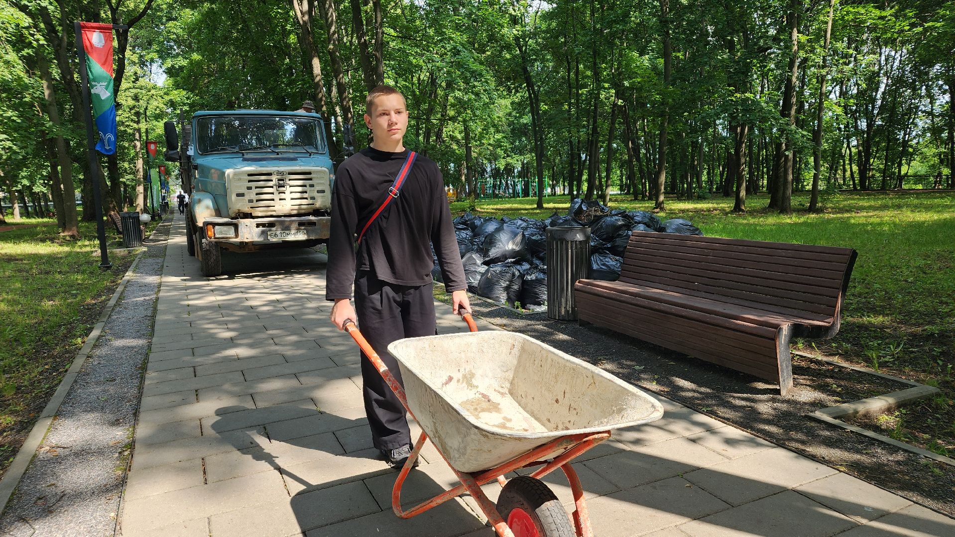 трудовой лагерь, дети, школьники, лосино-петровский,