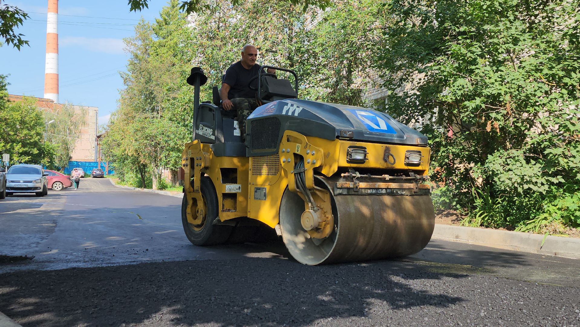 луховицы, благоустройство, комплексное благоустройство двора,