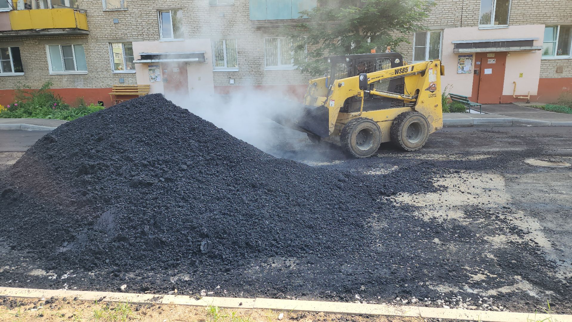 луховицы, благоустройство, комплексное благоустройство двора,