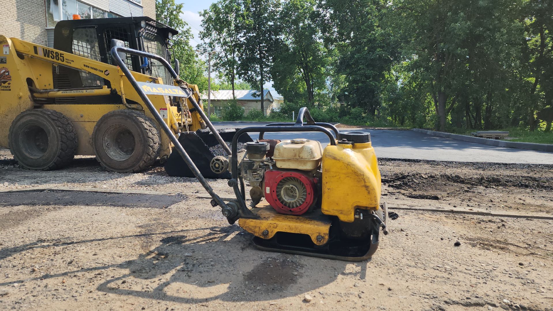 луховицы, благоустройство, комплексное благоустройство двора,