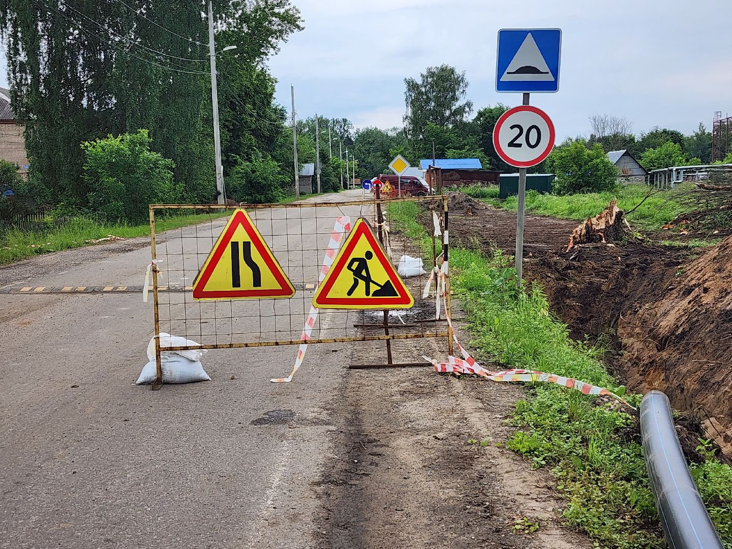 капитальный ремонт, инженерные сети, холодное водоснабжение, затишье-2, богородский городской округ,