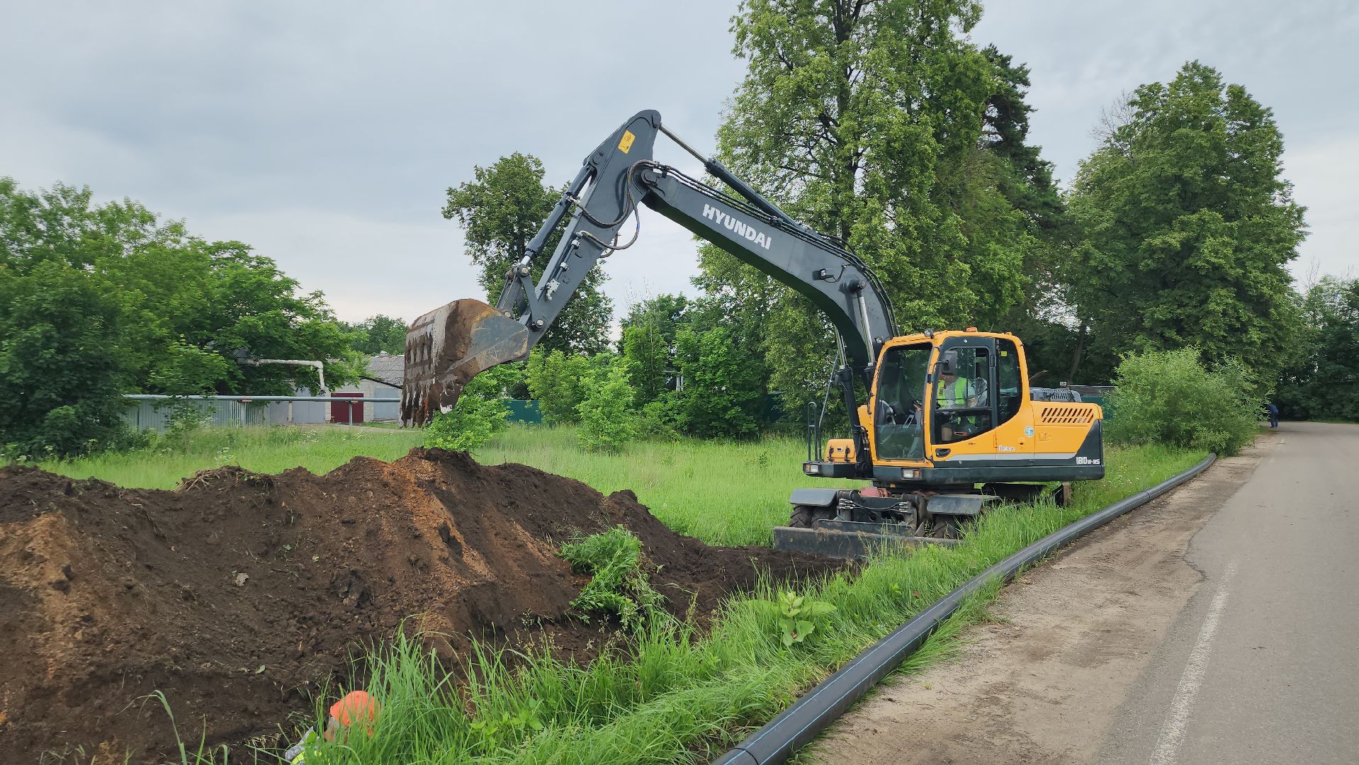 капитальный ремонт, инженерные сети, холодное водоснабжение, затишье-2, богородский городской округ,