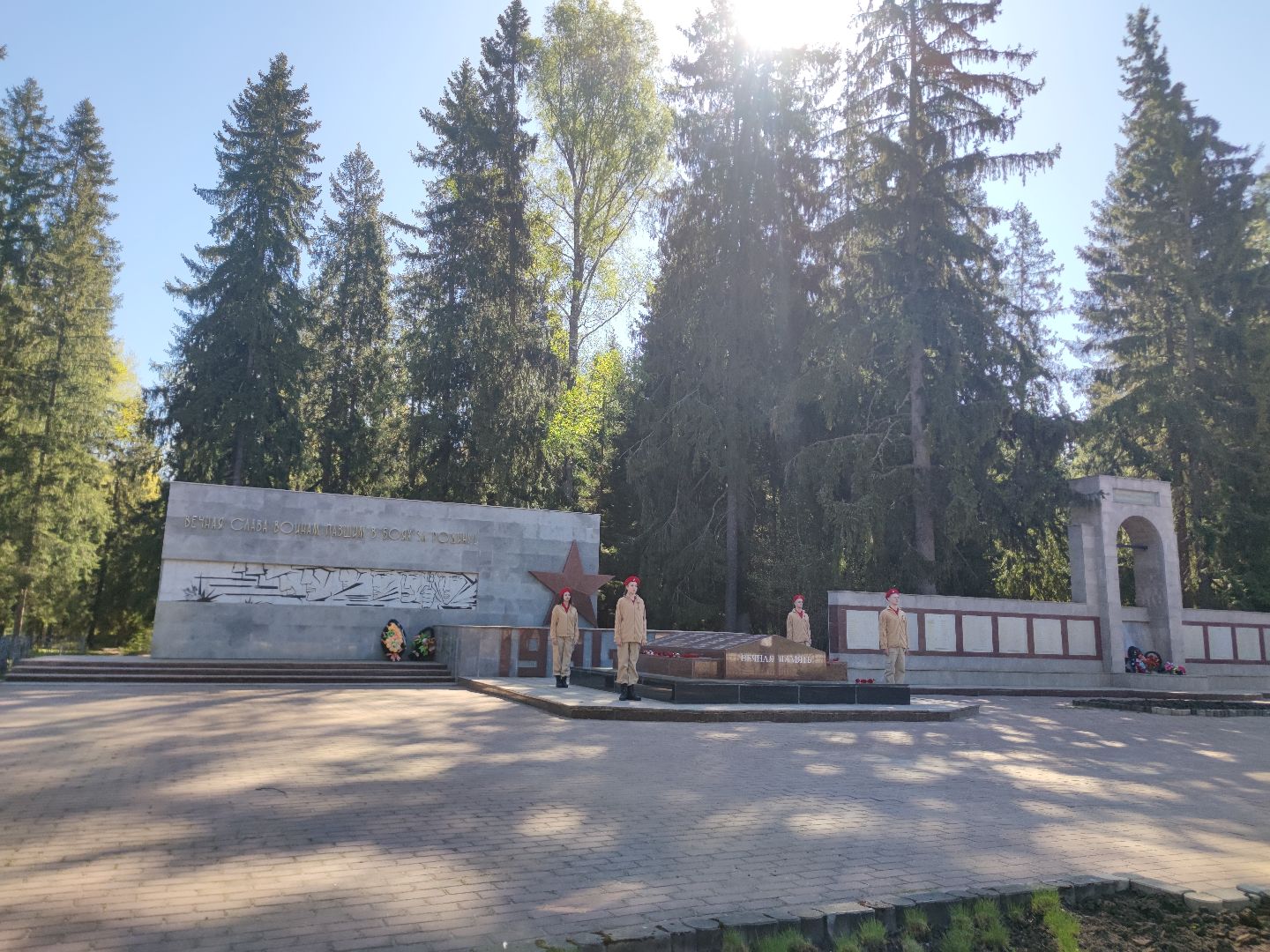 Вахта памяти, почетный караул, Дубна