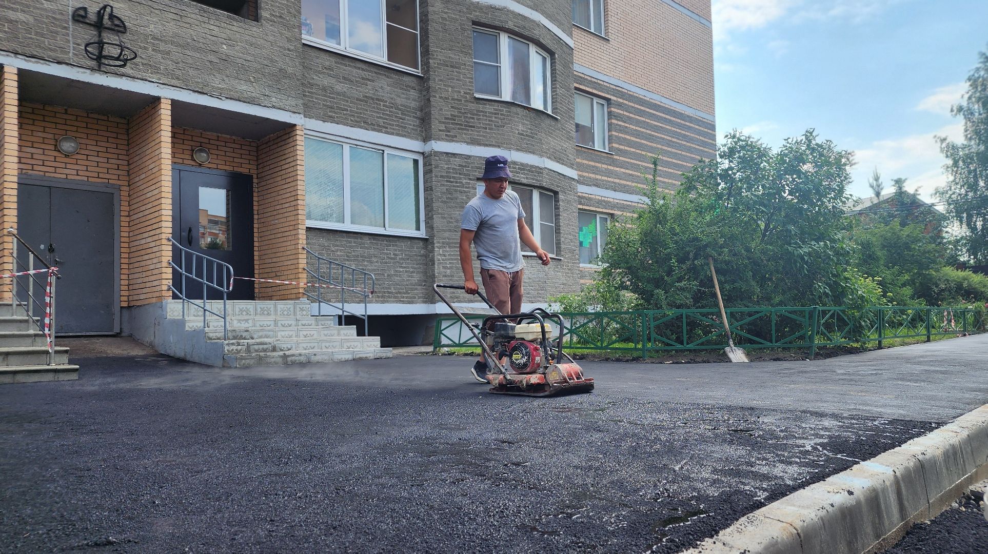 благоустройство, комплексное благоустройство дворов, лосино-петровский,