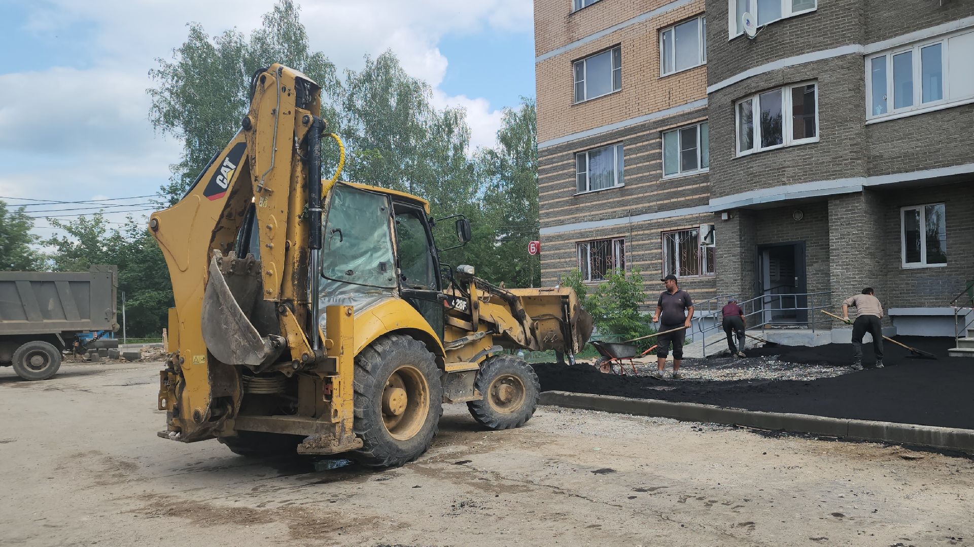 благоустройство, комплексное благоустройство дворов, лосино-петровский,