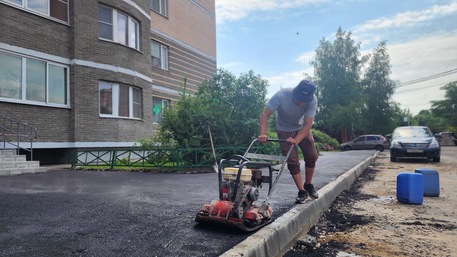 благоустройство, комплексное благоустройство дворов, лосино-петровский,