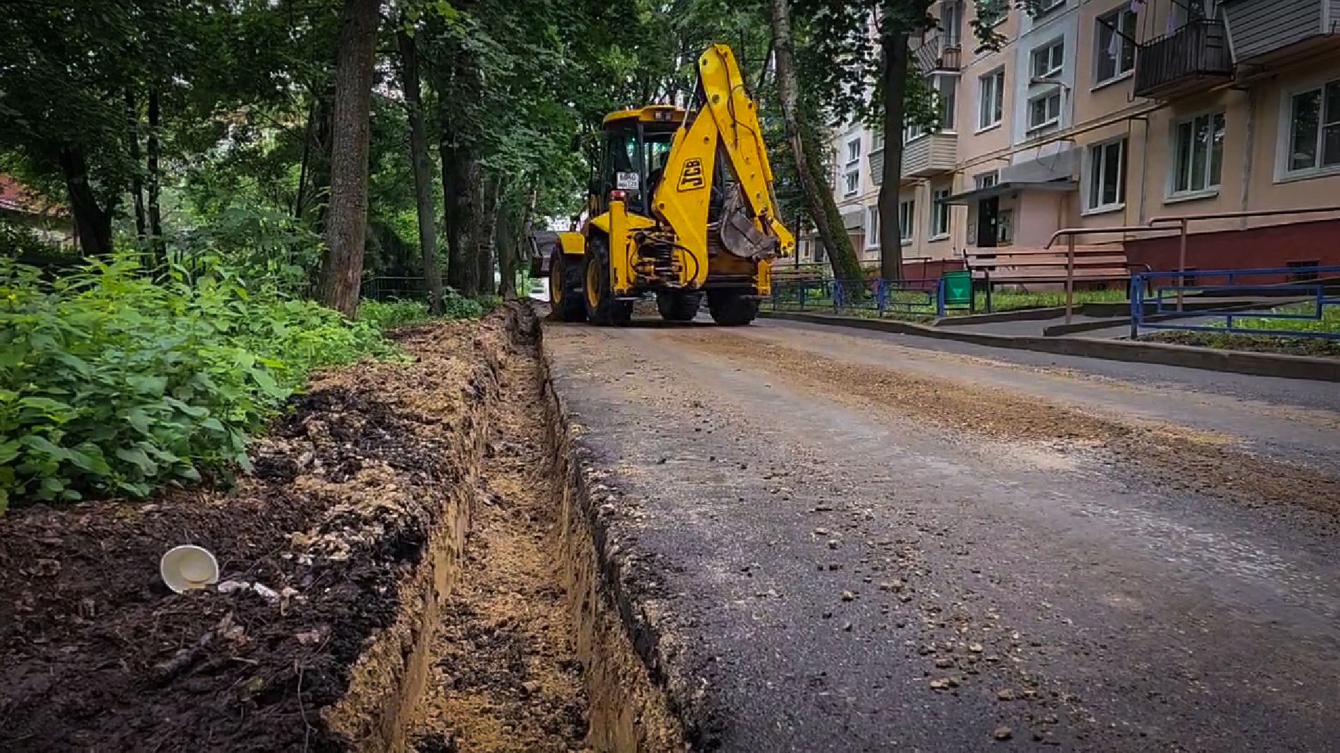бронницы, благоустройство дворов , благоустройство двора на Советской ,