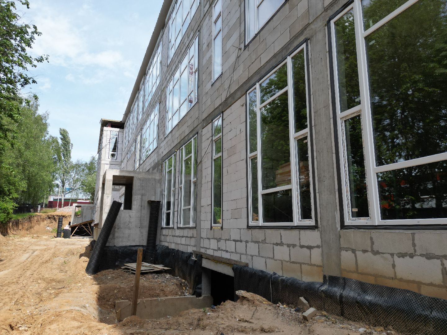 видео с коптера, покровская школа в истре, образование в истре,