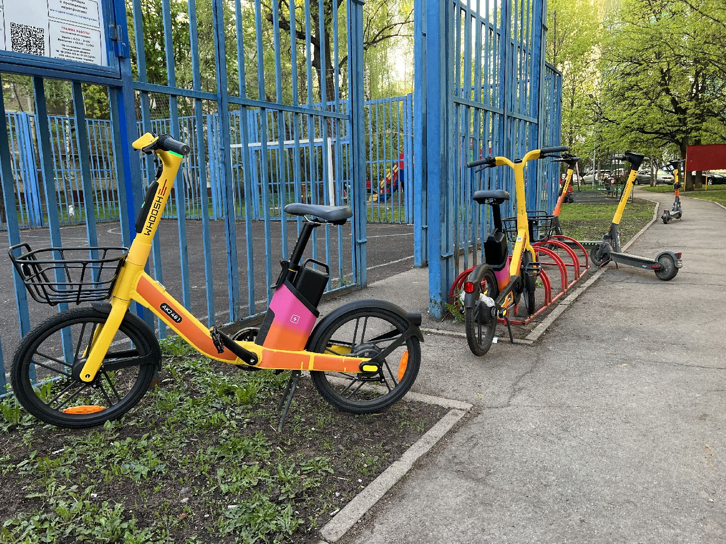 Химки, транспорт, велосипеды, электровелосипеды