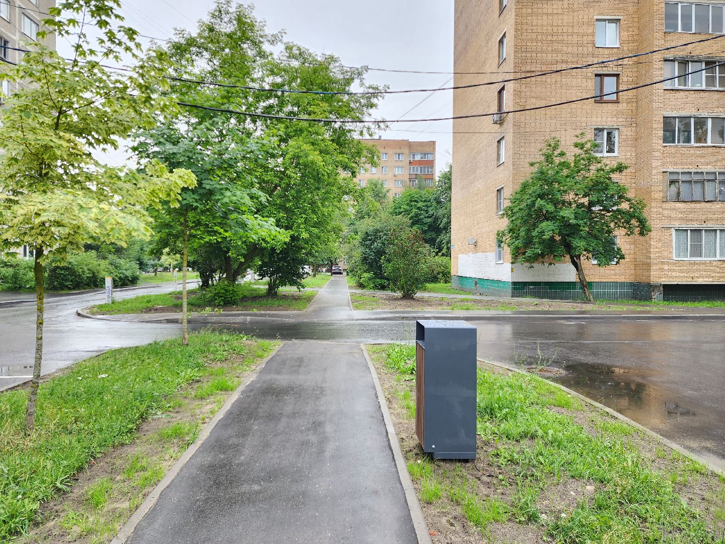 раменское, благоустройство, комплексное благоустройство дворов многоквартирных домов, коммунистическая 36-39,