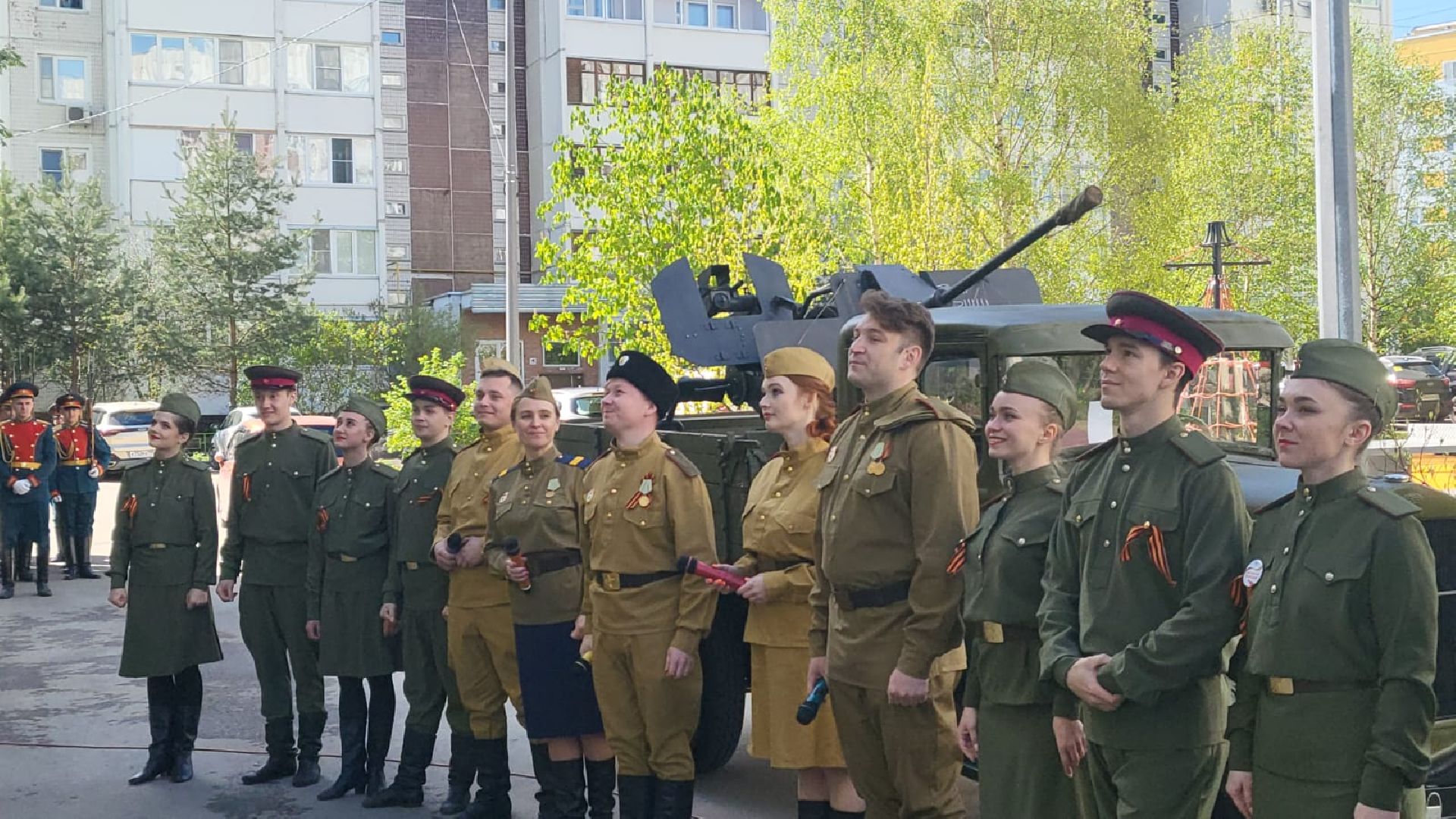 День победы, Великая Отечественная война, Власиха, концерт ветерану