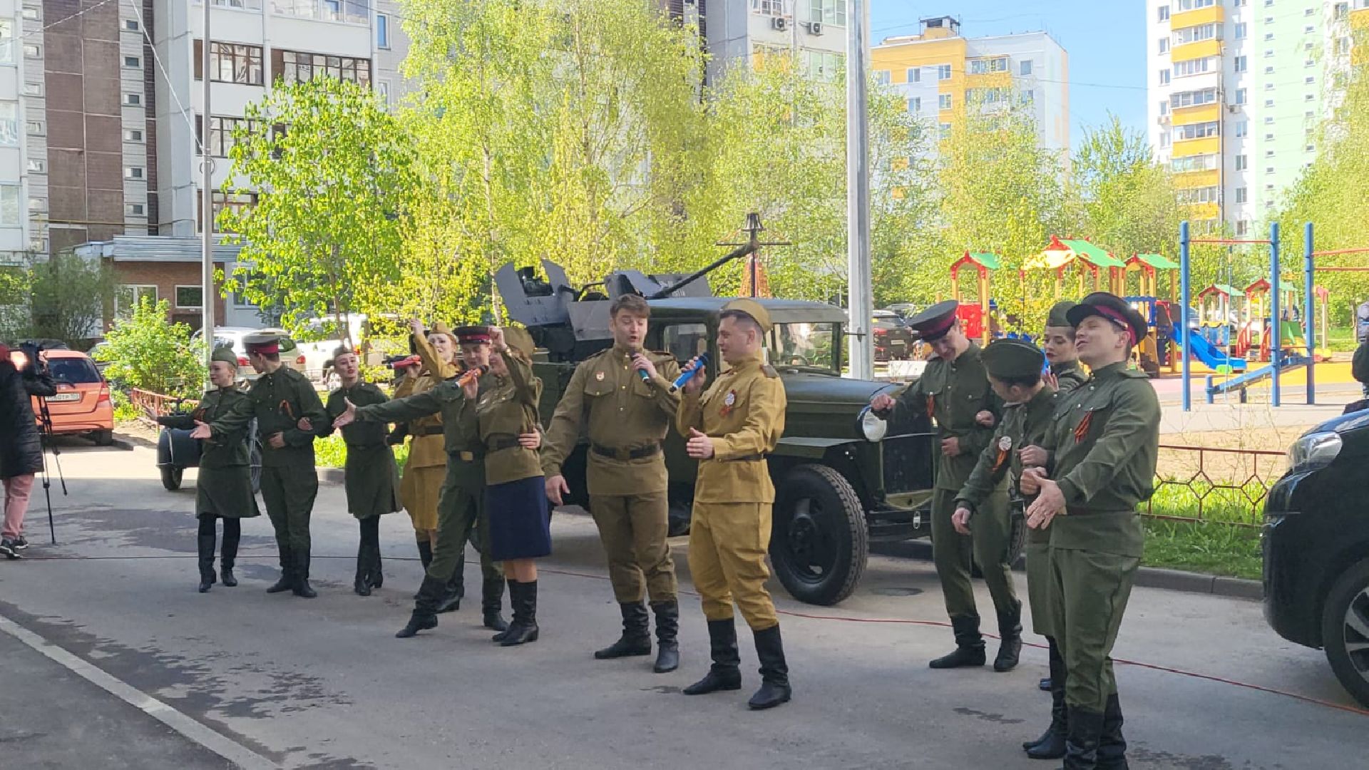 День победы, Великая Отечественная война, Власиха, концерт ветерану