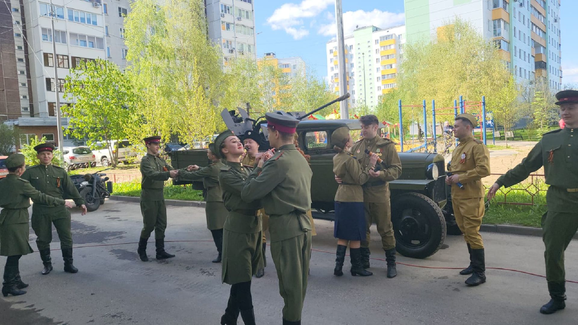 День победы, Великая Отечественная война, Власиха, концерт ветерану