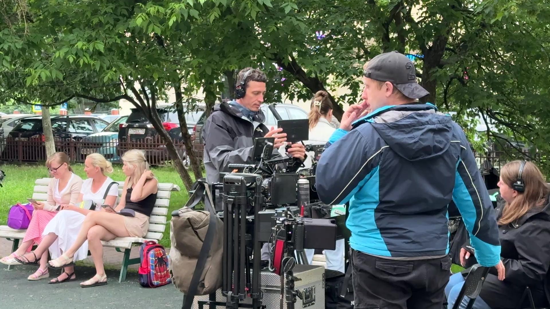 Реутов, съемки сериала, сашатаня, Андрей Гайдулян, Валентина Рубцова,